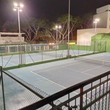 Nuevas luces en nuestras instalaciones de tenis y pádel